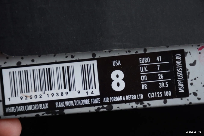 Retro CI3125-100 Jordan  6 Flight Nostalgia 0825